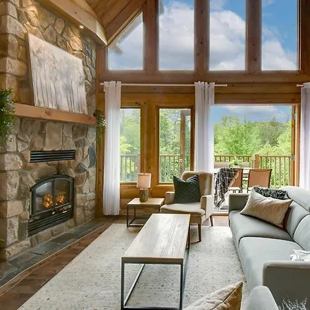 Chic Familiale, Relaxant Avec Spa En Montagnes Labelle Exterior photo