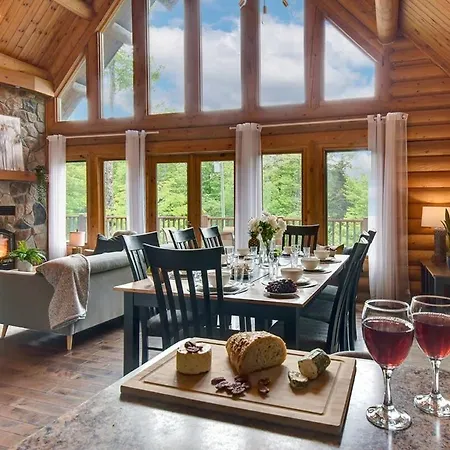 Chic Familiale, Relaxant Avec Spa En Montagnes Labelle Exterior photo