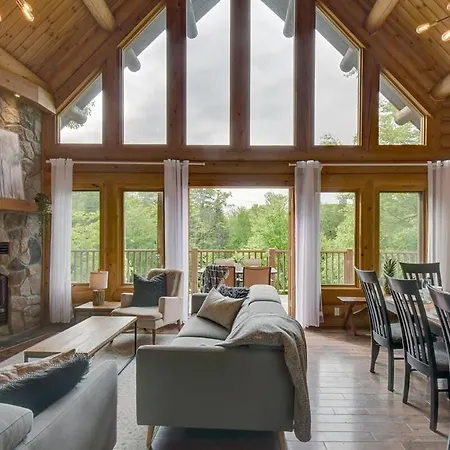 Chic Familiale, Relaxant Avec Spa En Montagnes Labelle Exterior photo